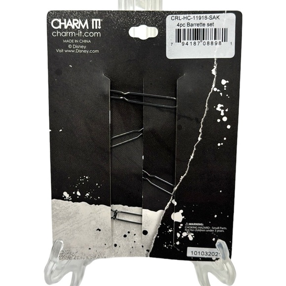 Charm It! x Disney Cruella 4 Piece Barrette Set - Picture 3 of 8